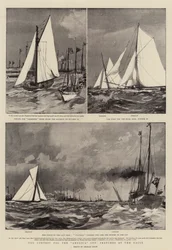 Konkurs o Puchar Ameryki, Szkice z wyścigów